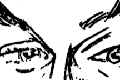 caricature of Larry Hagman