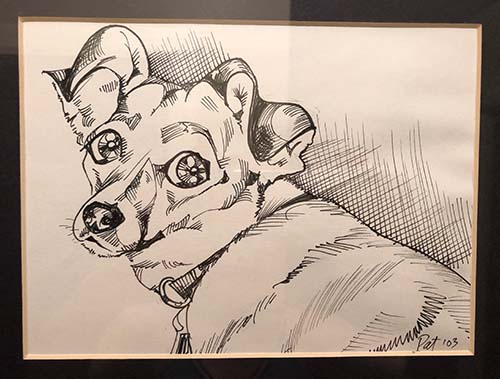 Pet Portrait in Atlanta of dog